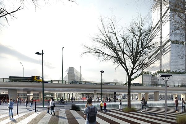 Aménagement de l’avenue de la porte de Clichy anyoji beltrando